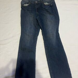 Earl Jeans Dark Blue Boot Cut Women's Jeans